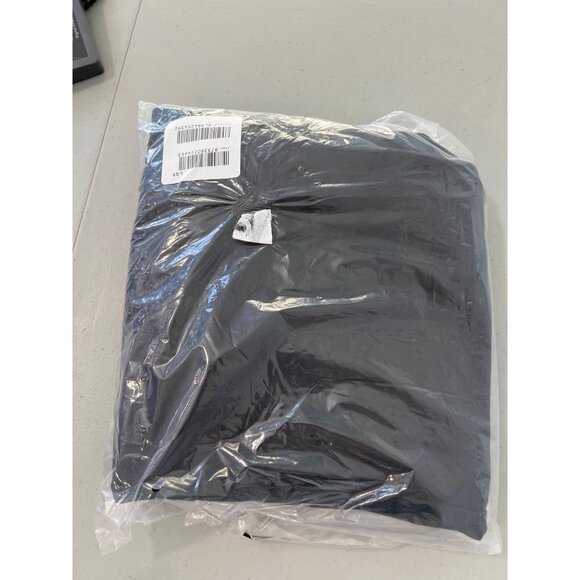 Wynne Denim Convertible Straight Flare Leg Jean Size 8 Petite Saturated Black - Picture 7 of 8